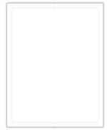 Out Door Window label Blank 965