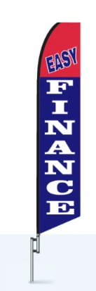 Easy Finance Swooper Flag