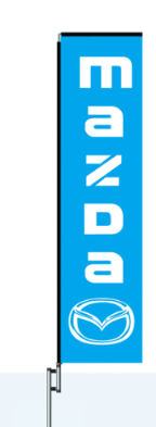 Mazda Swooper Flag