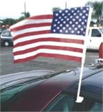 Window Clip On American Flags