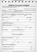 Odometer Statements F-500A