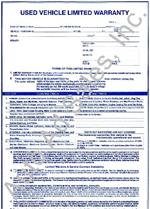Used Vehicle Limited Warranty