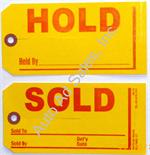 Sold - Hold Tags SH-10