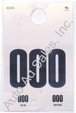 Service Control Numbers - 3 Digit